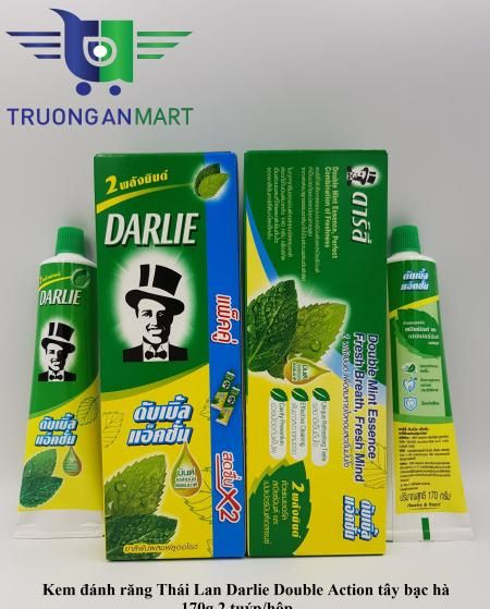 Combo 2 Kem Đánh Răng Darlie Double Action (150g/1 cây)