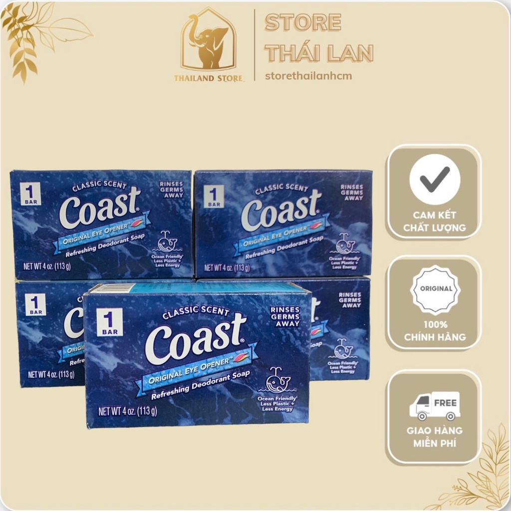 1 cục xà bông coast mỹ 113gr - mẫu mới 2022