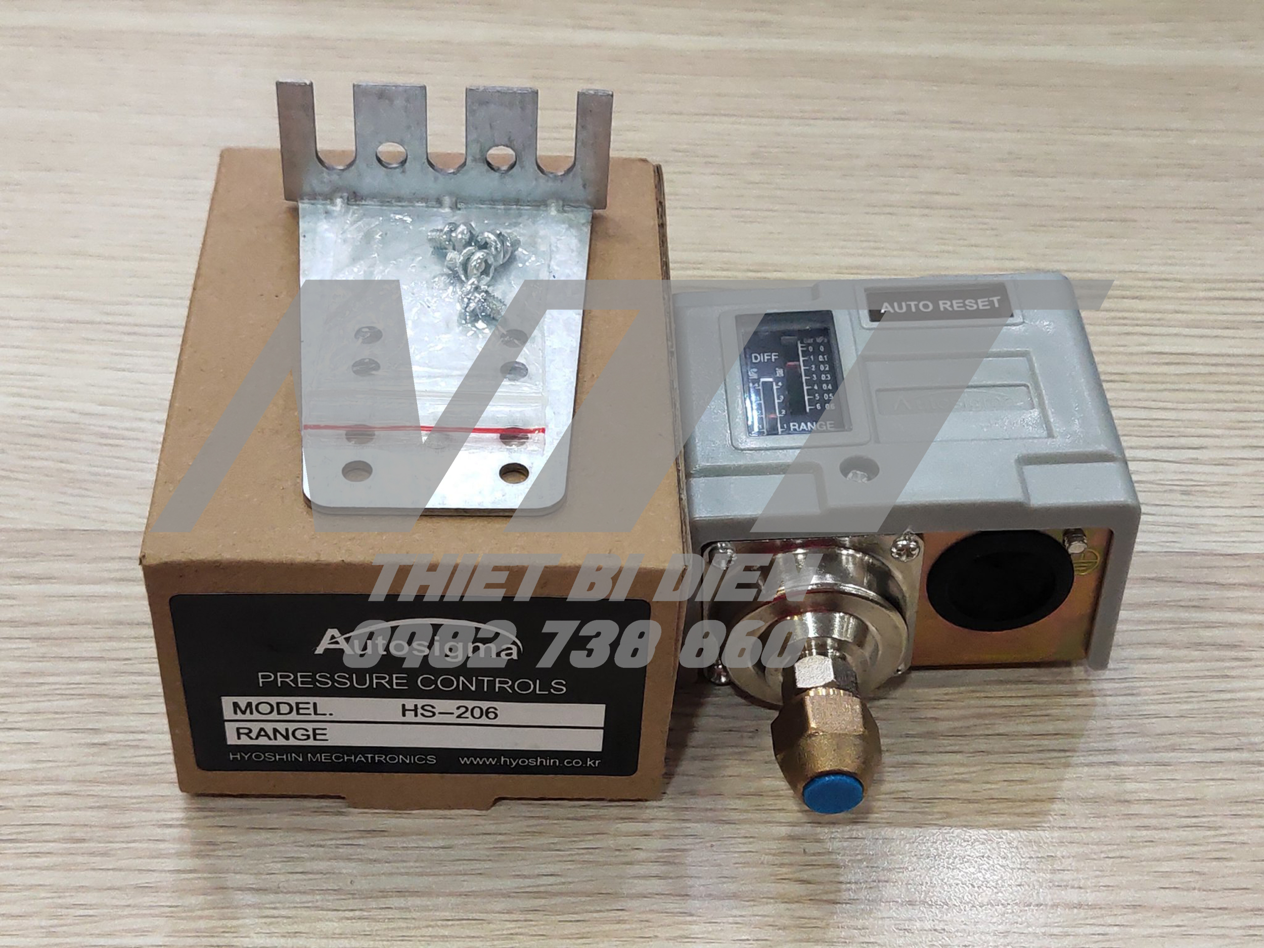 Công tắc áp suất HS203, HS206, HS210, HS220, HS230 Autosigma