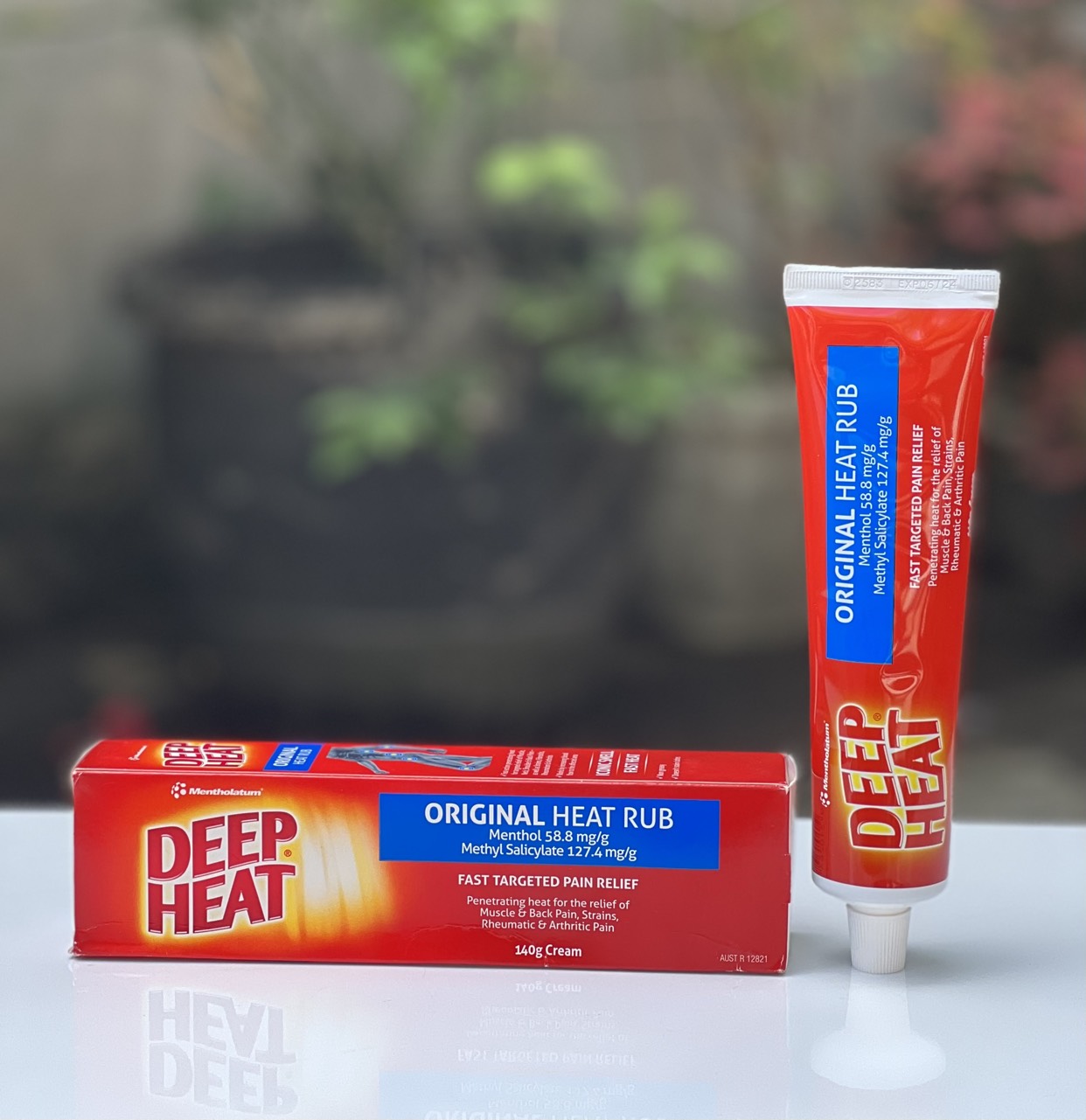 Dầu xoa bóp Deep Heat Original heat Rub Regular Relief Úc 100g