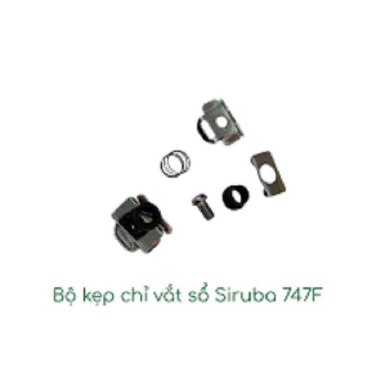 Bộ kẹp chỉ vắt sổ Siruba 747F