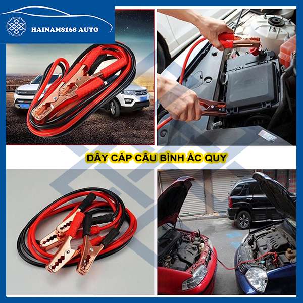 Dây cáp câu điện bình Ắc quy