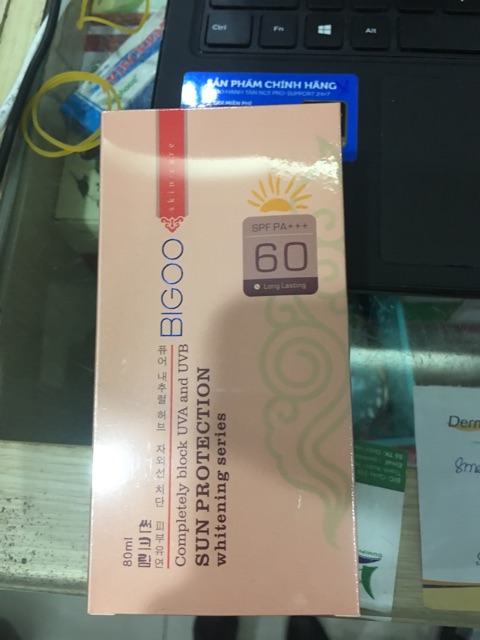 Kem Chống Nắng Bigoo 2In1 80ml