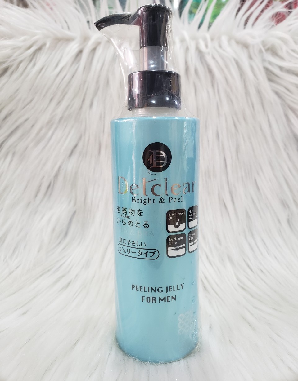 Tẩy da chết dành cho nam Detclear 180ml