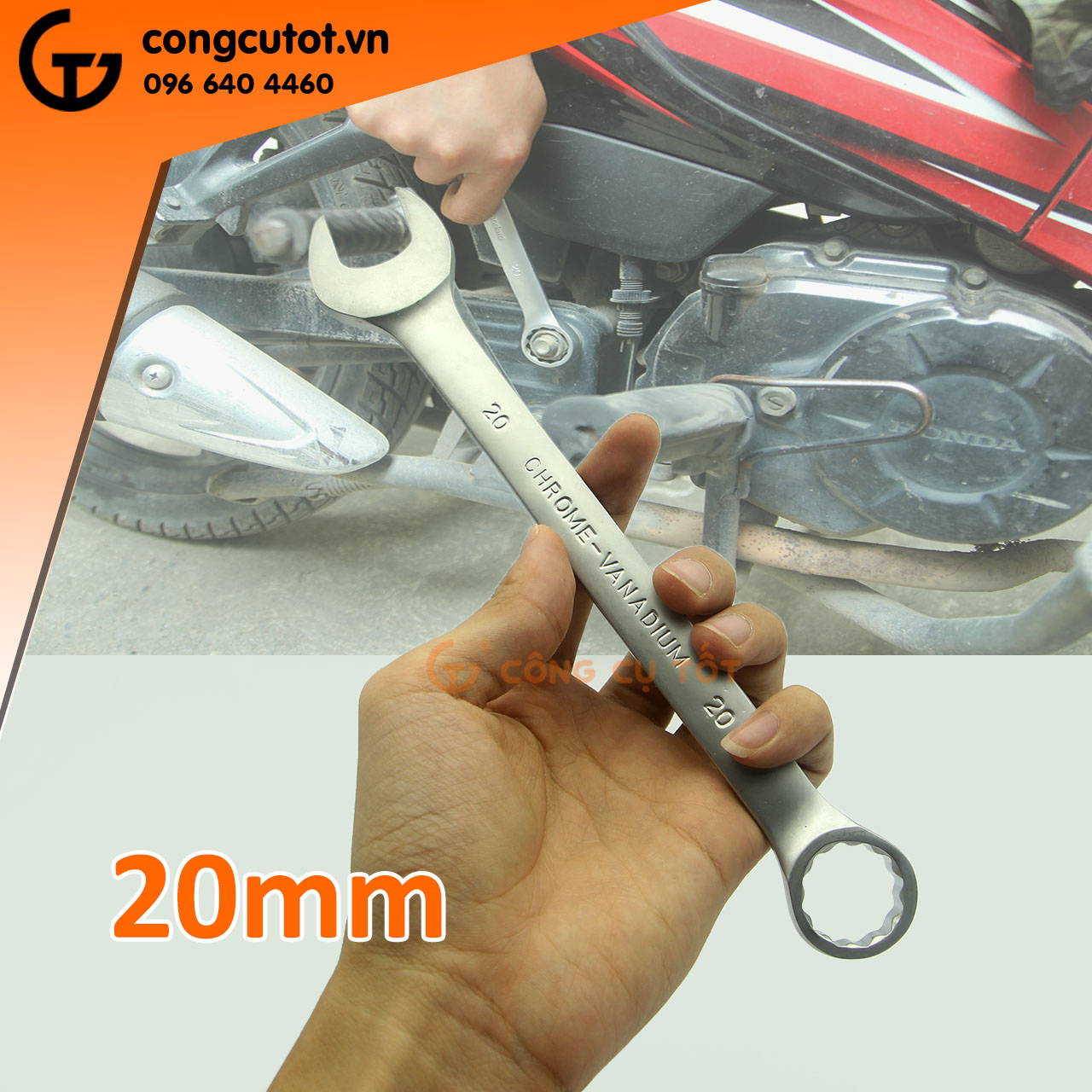 Cờ lê vòng miệng YETI size tùy chọn 6-50mm