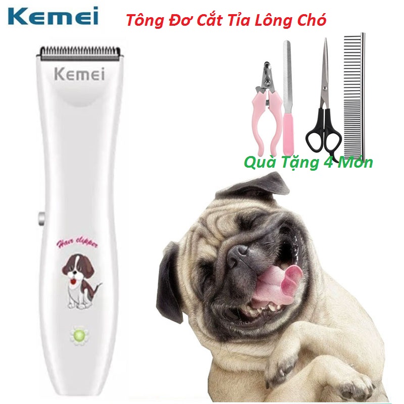 Tăng đơ, tông đơ cắt tỉa lông cho chó, mèo, thú cưng Kemei KM-1051