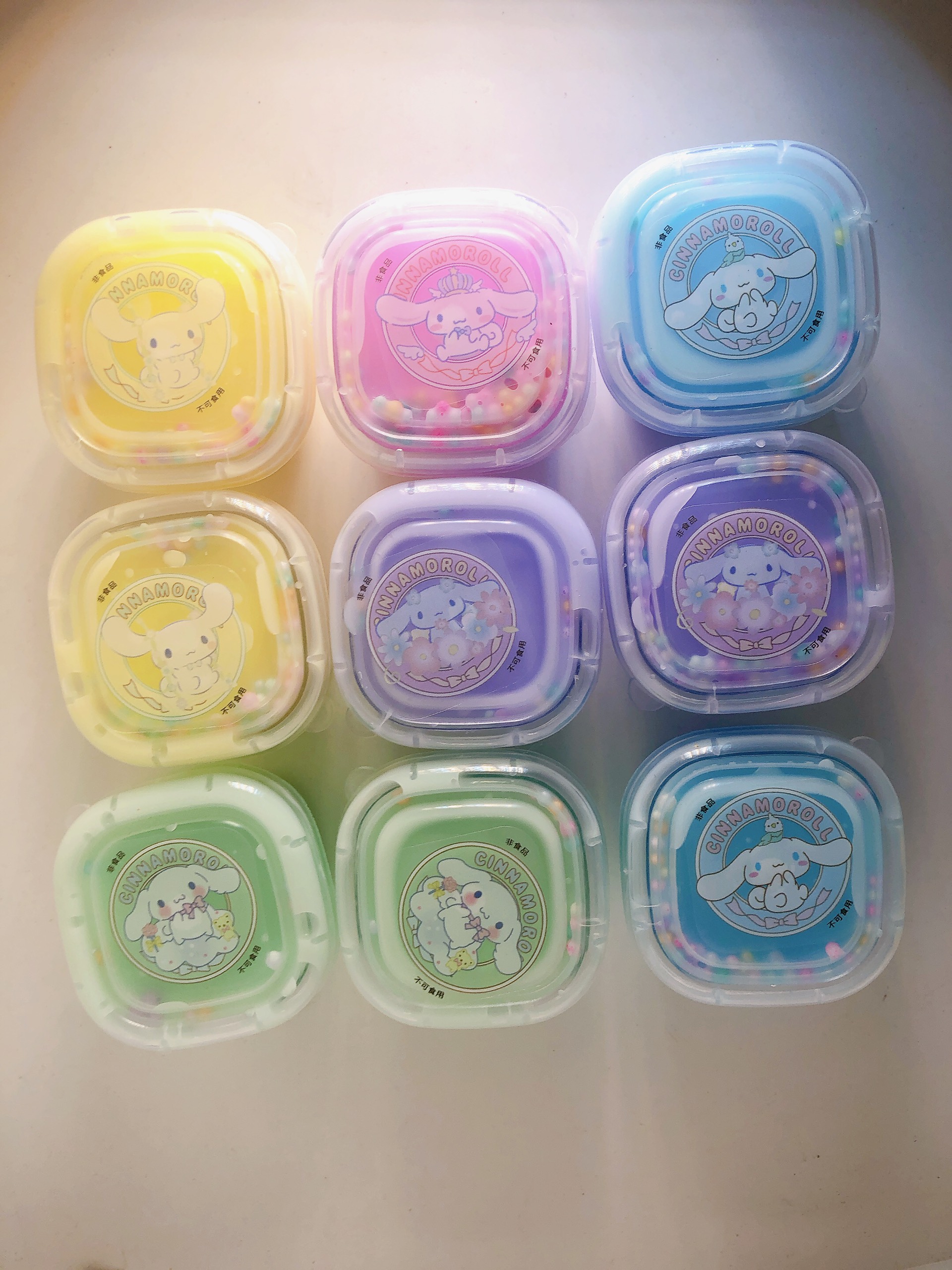 Slime hạt xốp Sanrio - đồ chơi xõa stress
