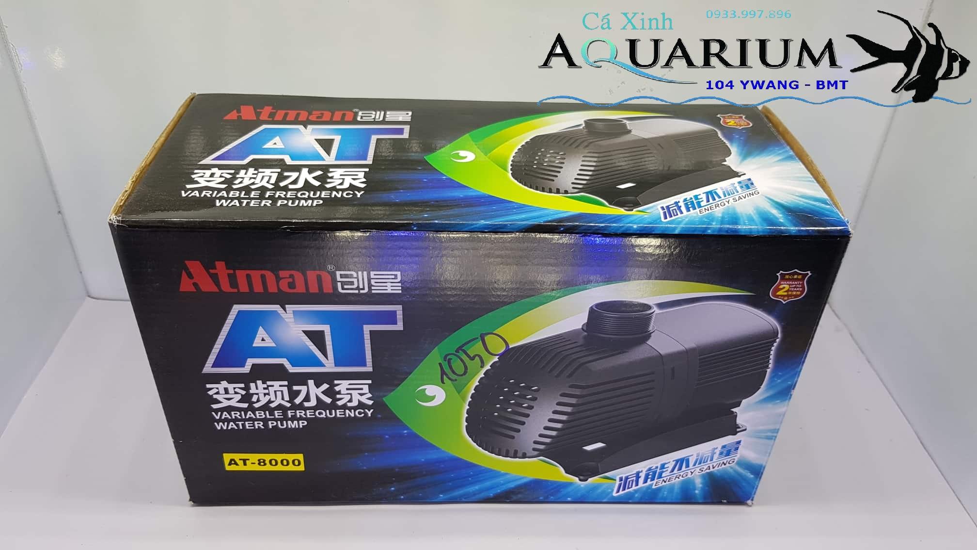 Máy bơm nước bể cá Atman AT - 8000 công suất 65W