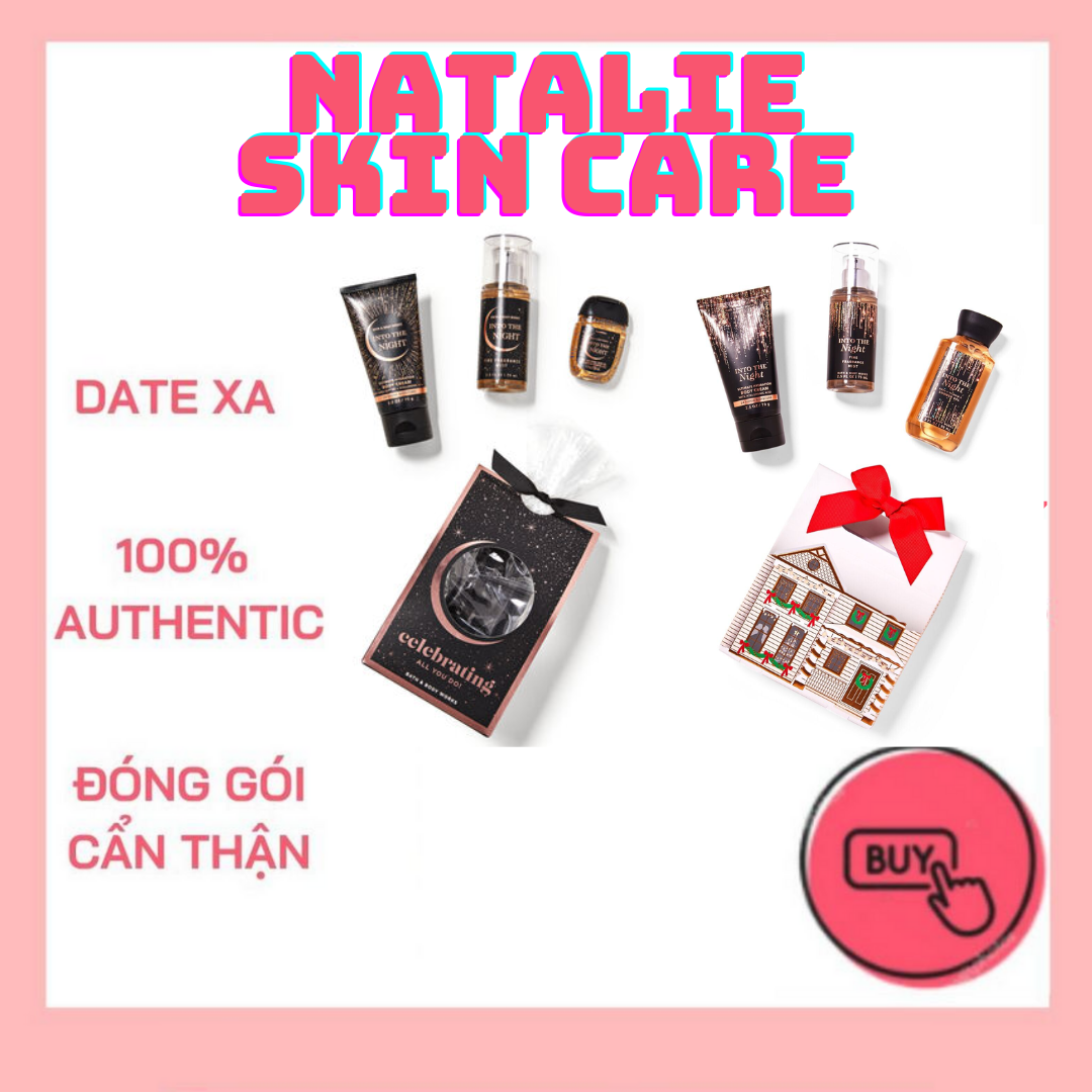 [Mini Gift Box Set] Set 3 Món Bath And Body Works - Into The Night