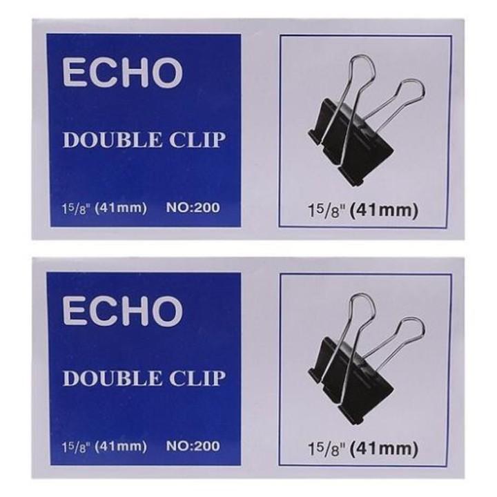 Kẹp bướm Echo 41mm (12c/ hộp)