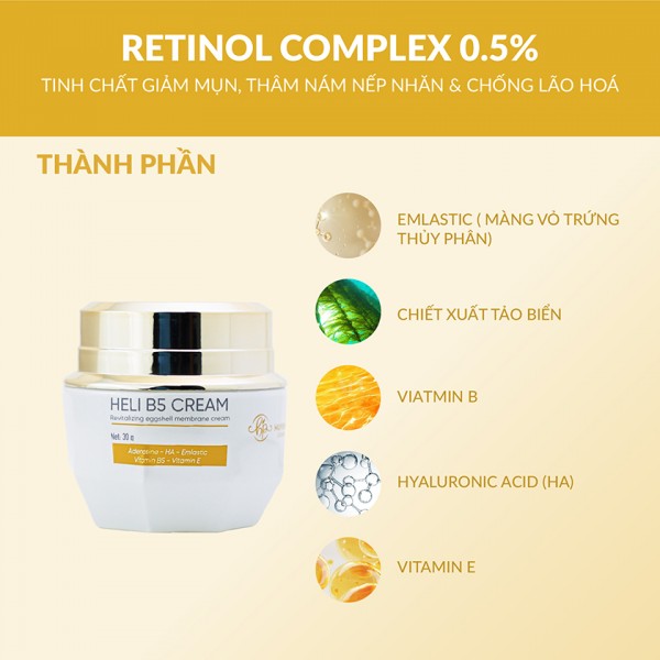 Kem phục hồi Heli B5 Huyền Phi