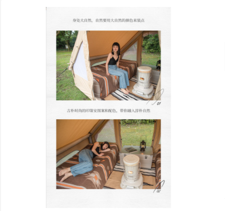 Chăn len đa năng Glamping NatureHike NH20FS036