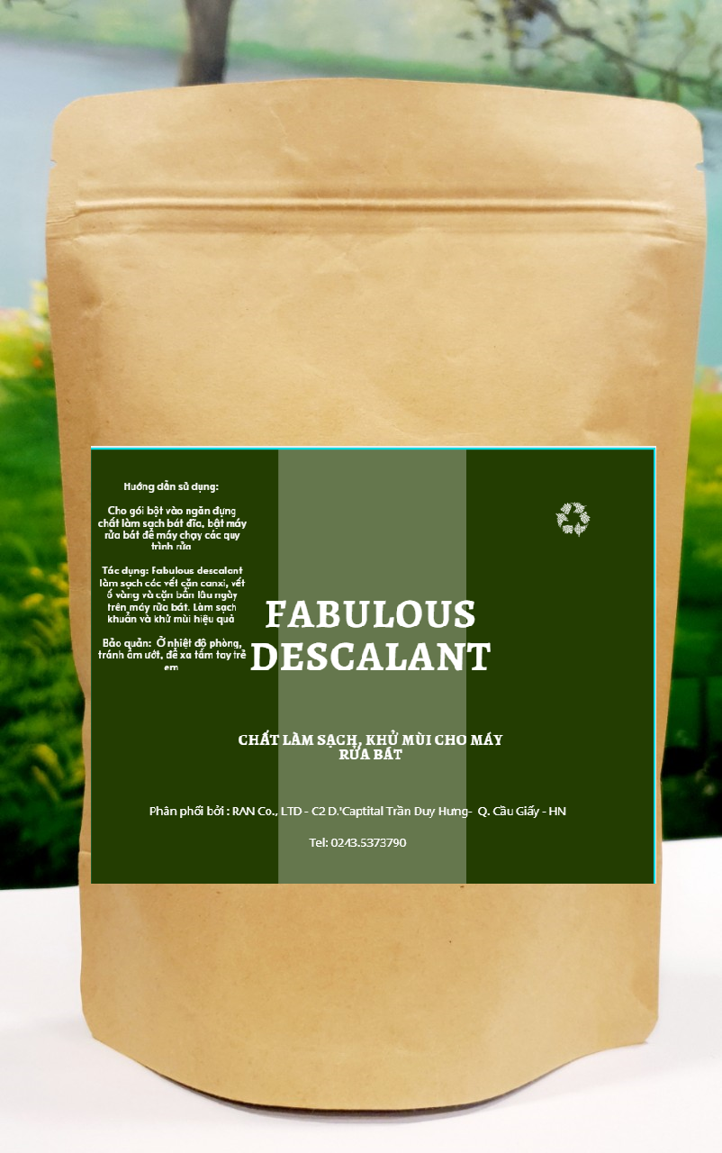 Chất Làm Sạch Máy Rửa Bát Fabulous Descalant (Hàn Quốc)