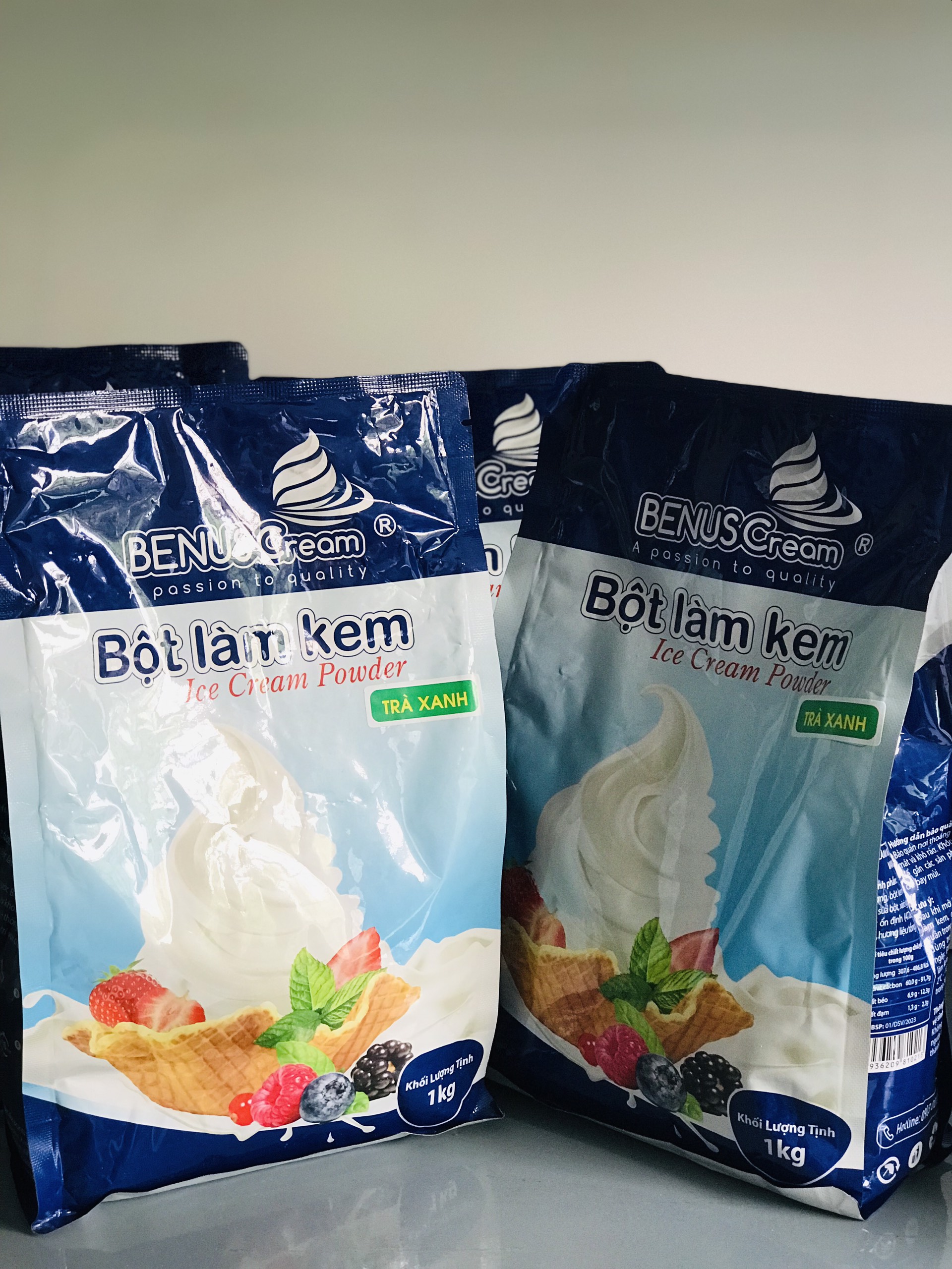 Bột làm kem tươi - Kem Bạc Hà