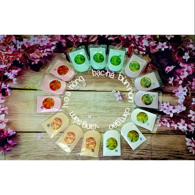 Combo 5 gói mặt nạ dẻo mix lẫn lộn 5 loại