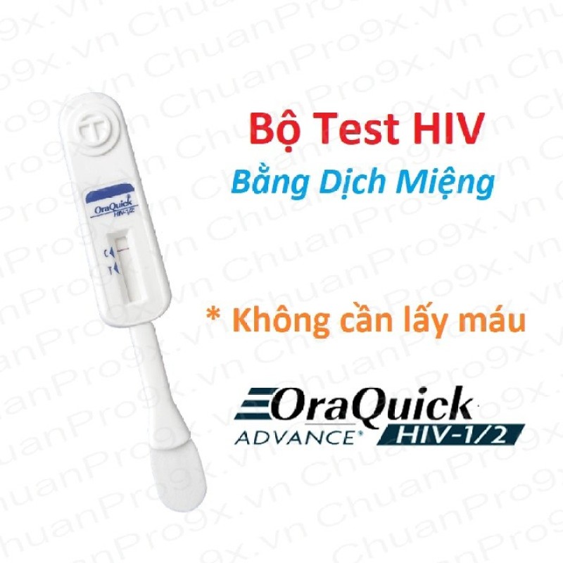 Test HIV nhanh tại nhà cực dễ làm, độ chính xác 95% nhập từ Mỹ, chỉ 15 phút có kết quả cao cấp