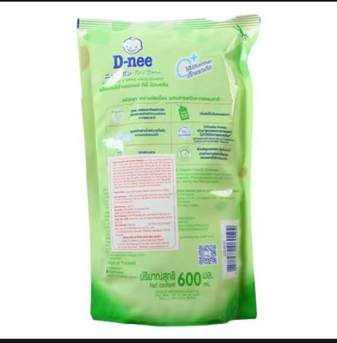 [HCM]12 TÚI Nước rửa bình sữa và rau củ quả DNEE 600ml