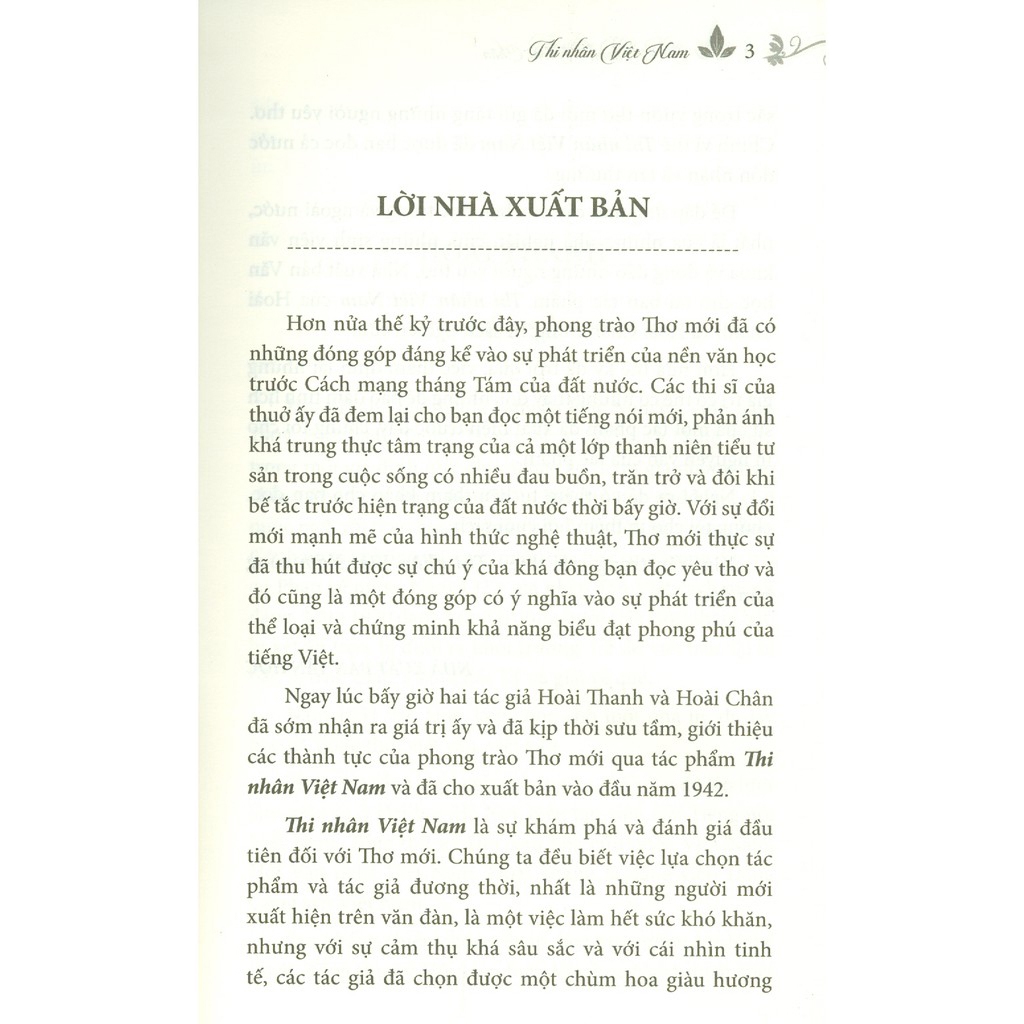 Sách - Thi Nhân Việt Nam (Bìa Mềm)