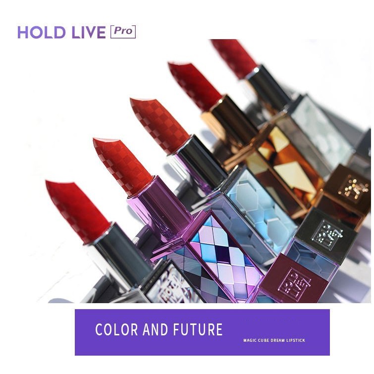 Set 5 son sáp Hold Live magic cube dream vỏ pha lê siêu đẹp(Như Hình)
