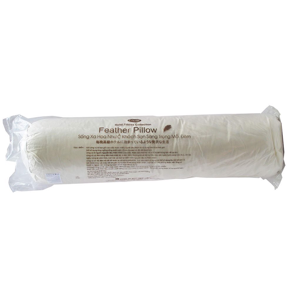 [HCM]Gối Ôm Lông Ngỗng Feather LAUBE Nhật Bản