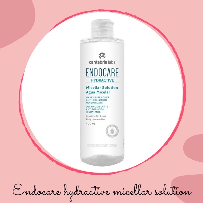 Nước tẩy trang Endocare hydractive micellar solution aqua micelar