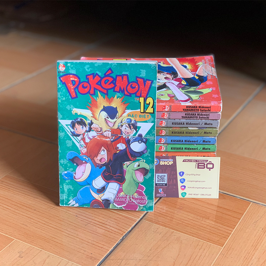 Truyện Pokemon Đặc Biệt đọc xuôi trọn bộ 12 tập - Sách truyện full bộ