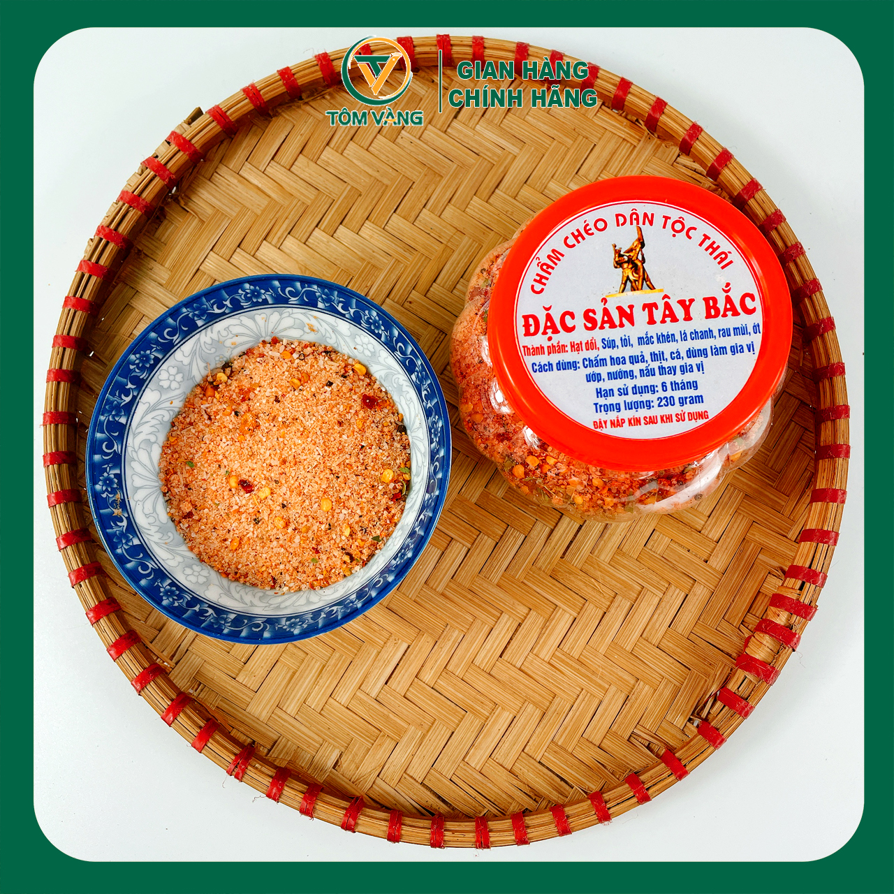 Chẩm Chéo Tây Bắc ( Hộp 230 Gram)