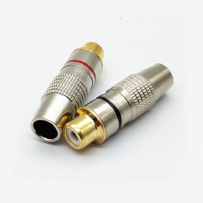 Đầu hàn jack cắm AV/RCA cái female