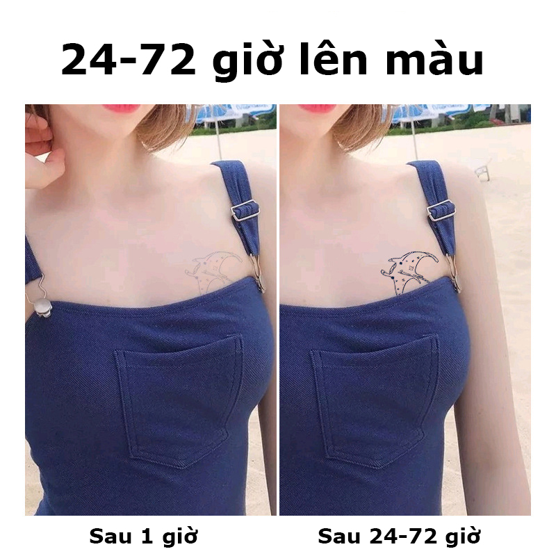 Miếng dán hình xăm thảo dược HC-017 nhiều kiểu dáng