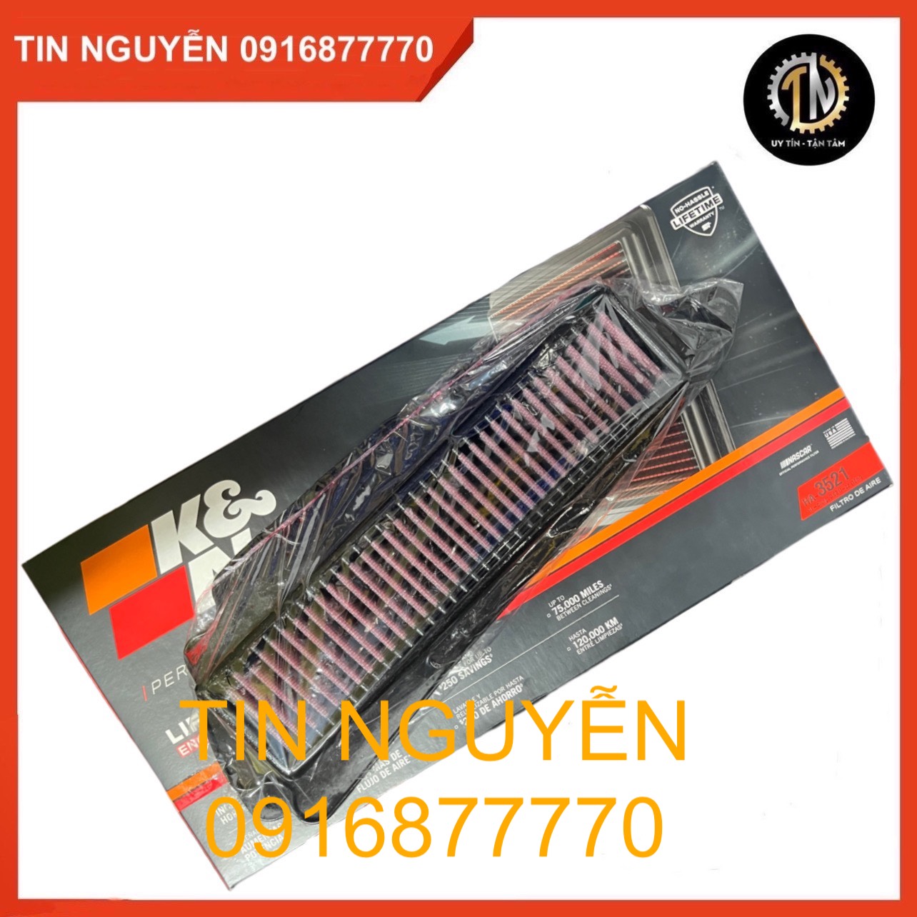 Lọc gió kn sh350 hàng chính hãng