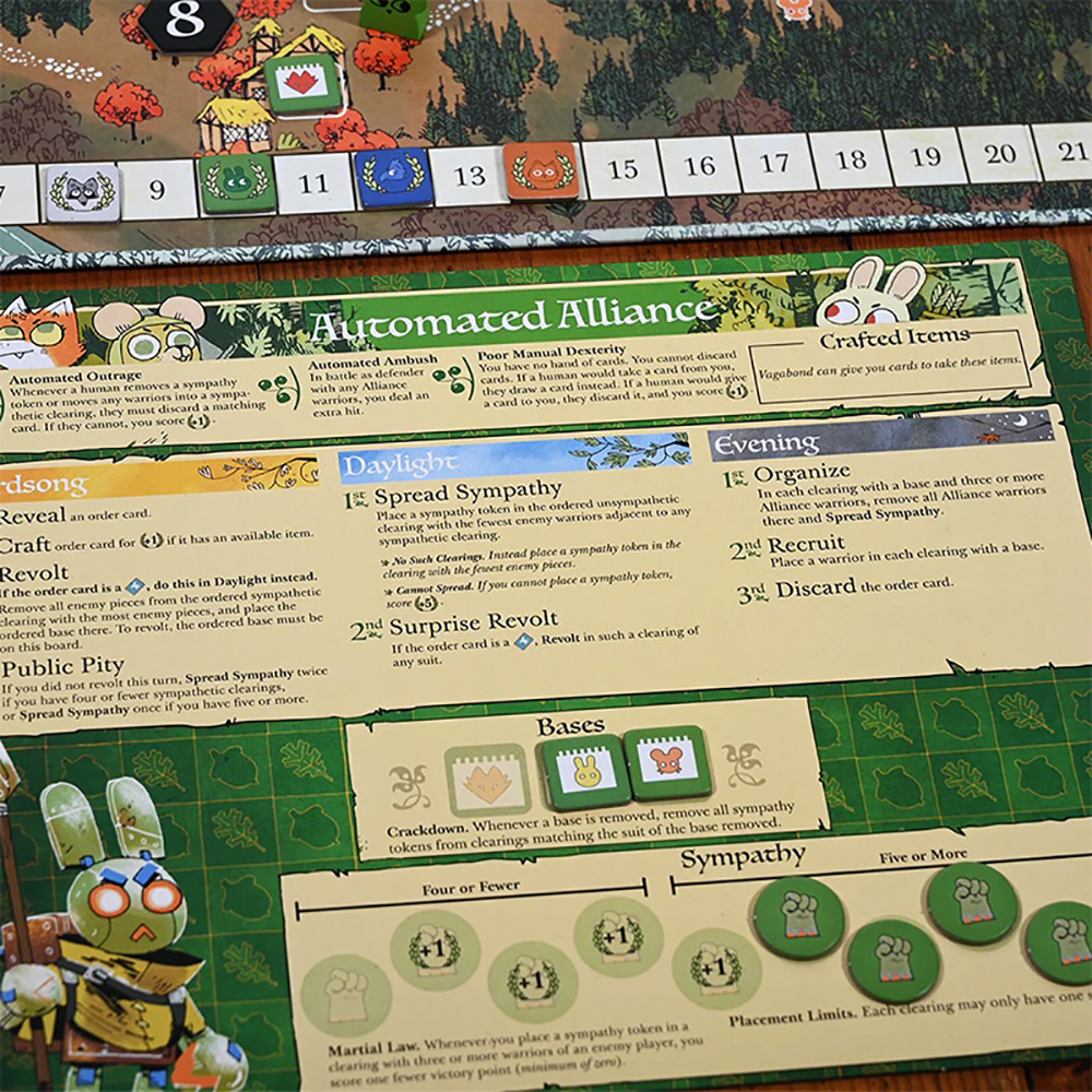 Board Game Root mở rộng The Clockword Expansion phiên bản cao cấp
