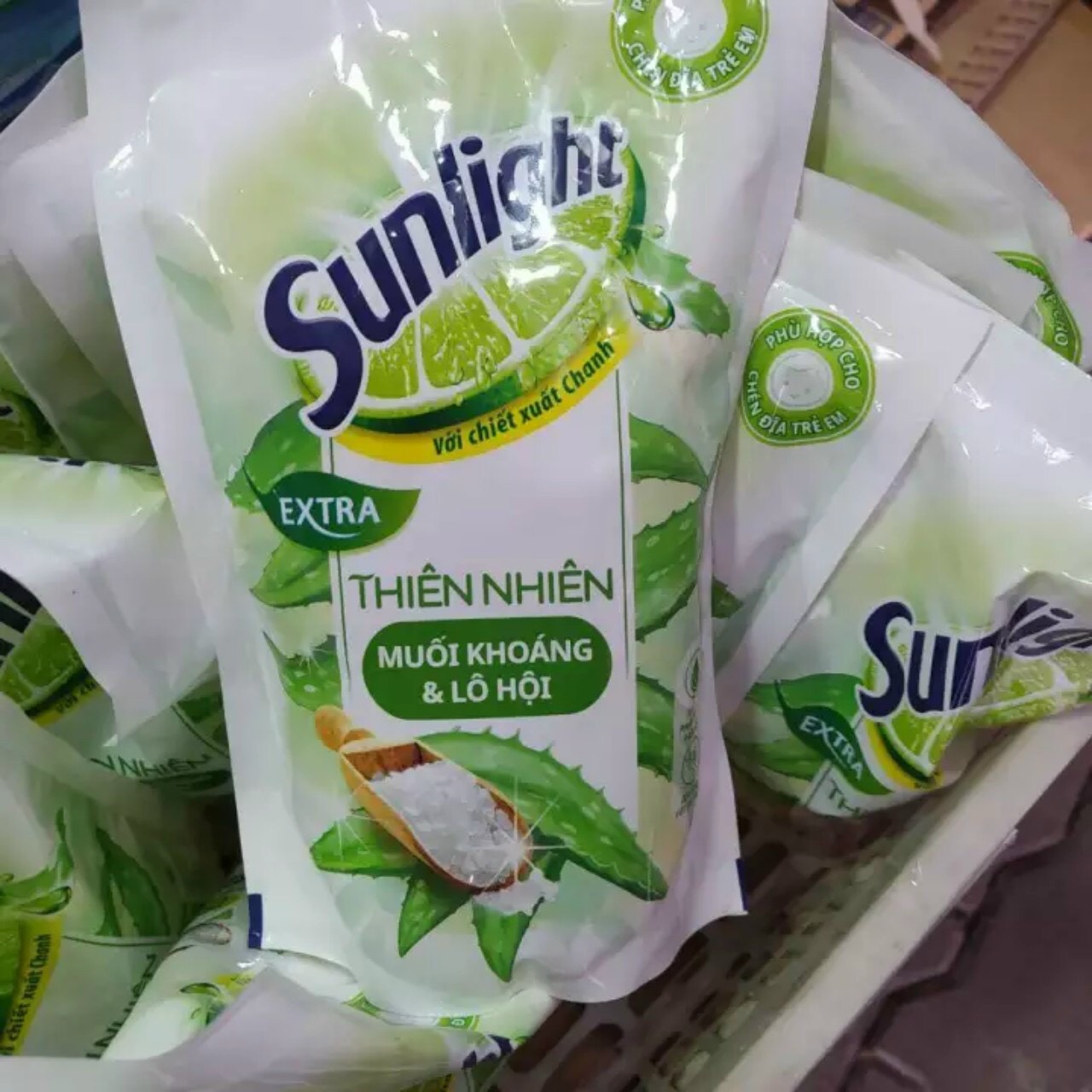 [HCM]Nước rửa chén Sunlight ( comboo 4 bịch )