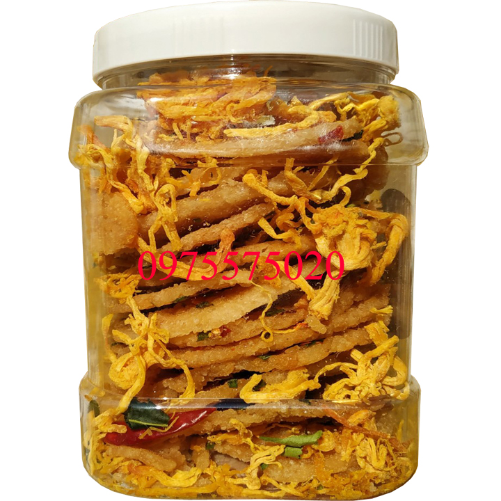 1kg cơm cháy lắc khô gà SK FOOD