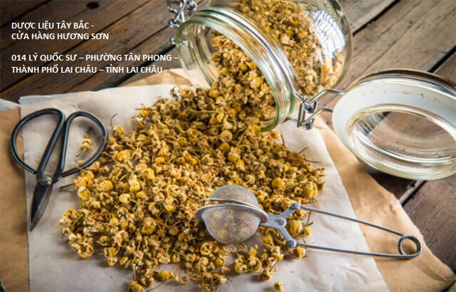 TRÀ NỤ HOA CÚC (Hoa Cúc chi, Cúc nụ) (100gr)