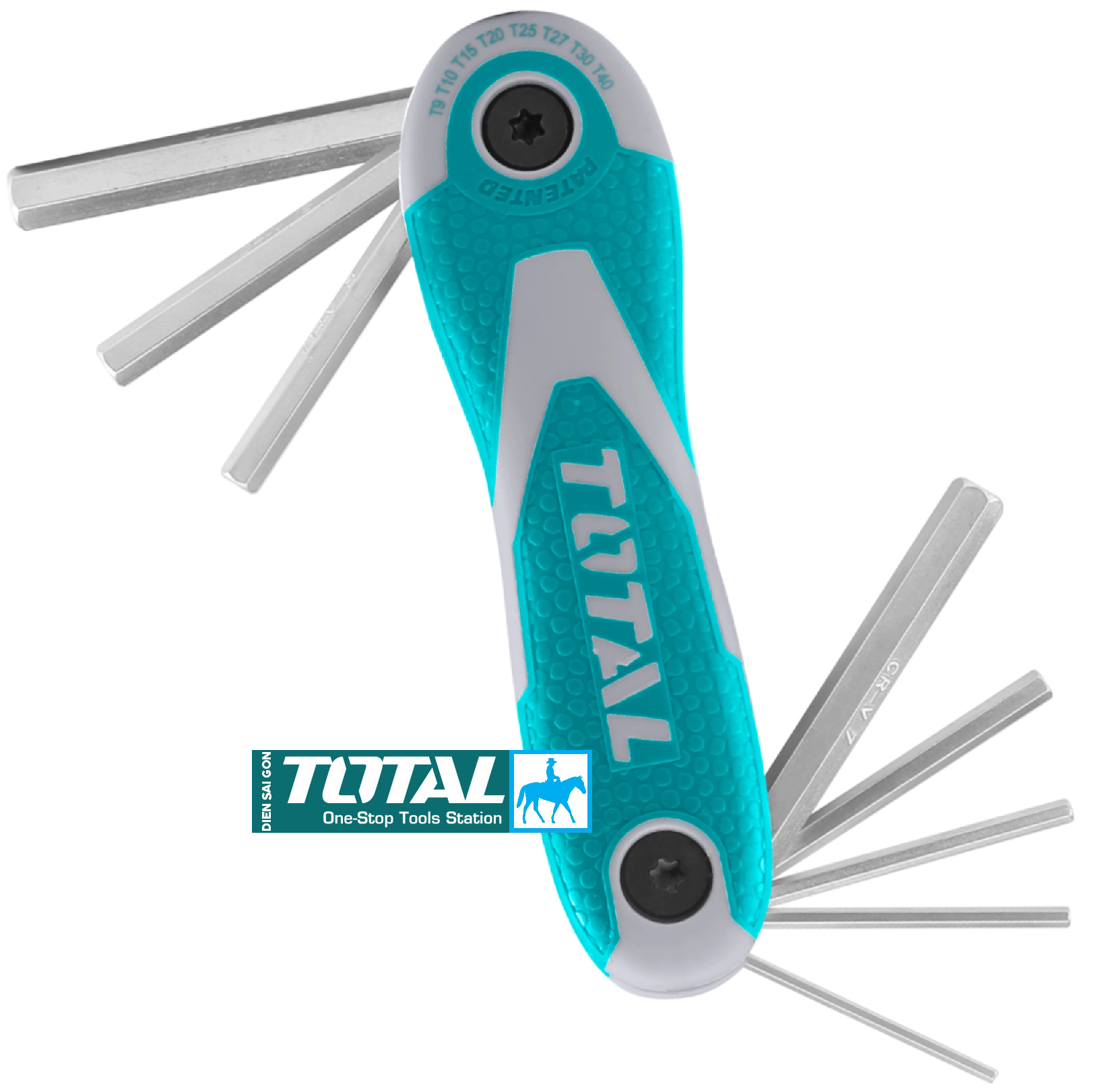 Bộ lục giác xếp 8 cây INGCO HHK14081