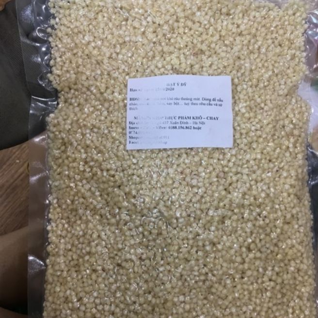sỉ toàn quốc 1kg hạt ý dĩ
