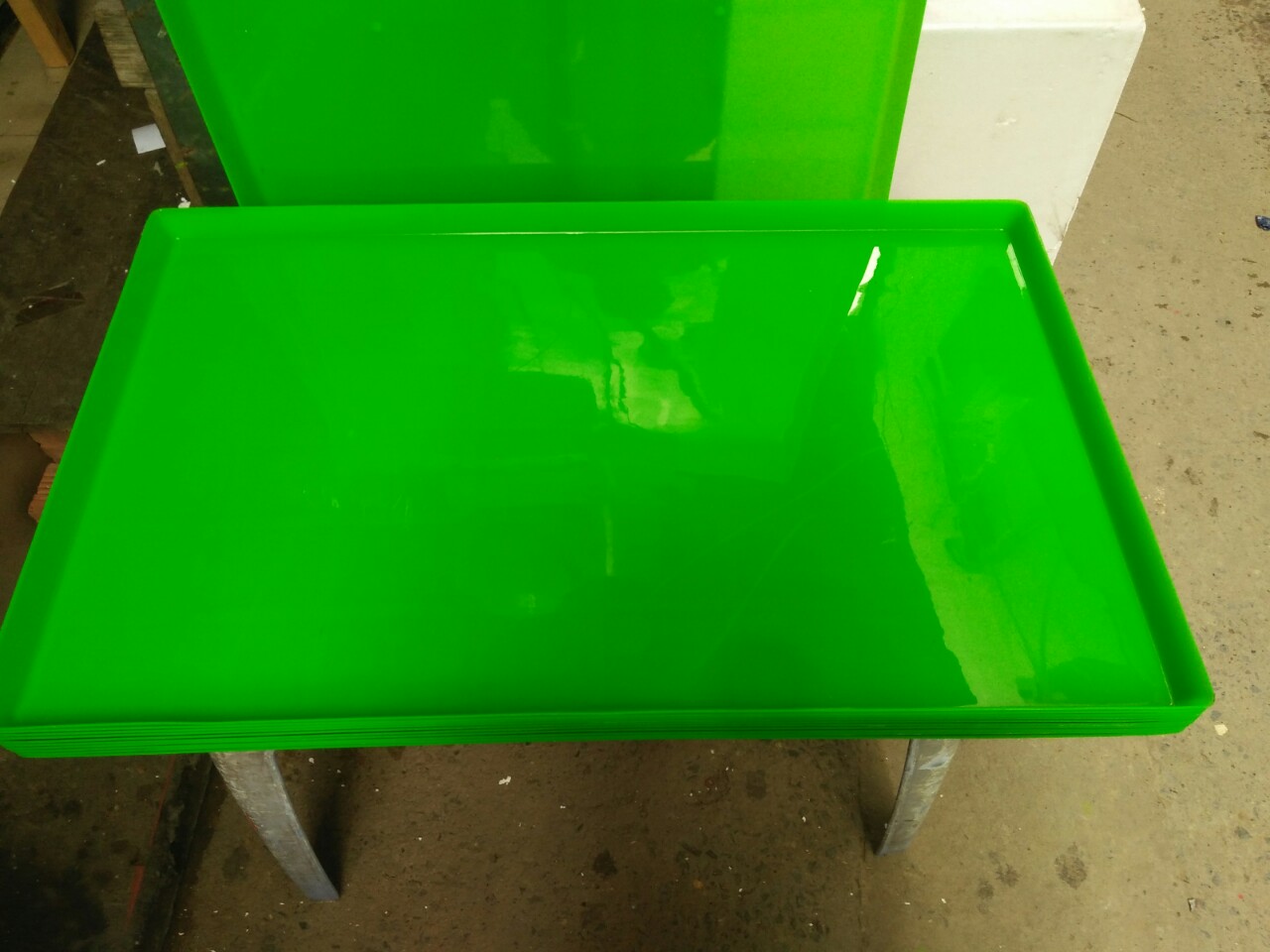 COMBO 2 KHAY NHỰA 80X50 HỨNG PHÂN CHIM, PHÂN GÀ LOẠI DẺO