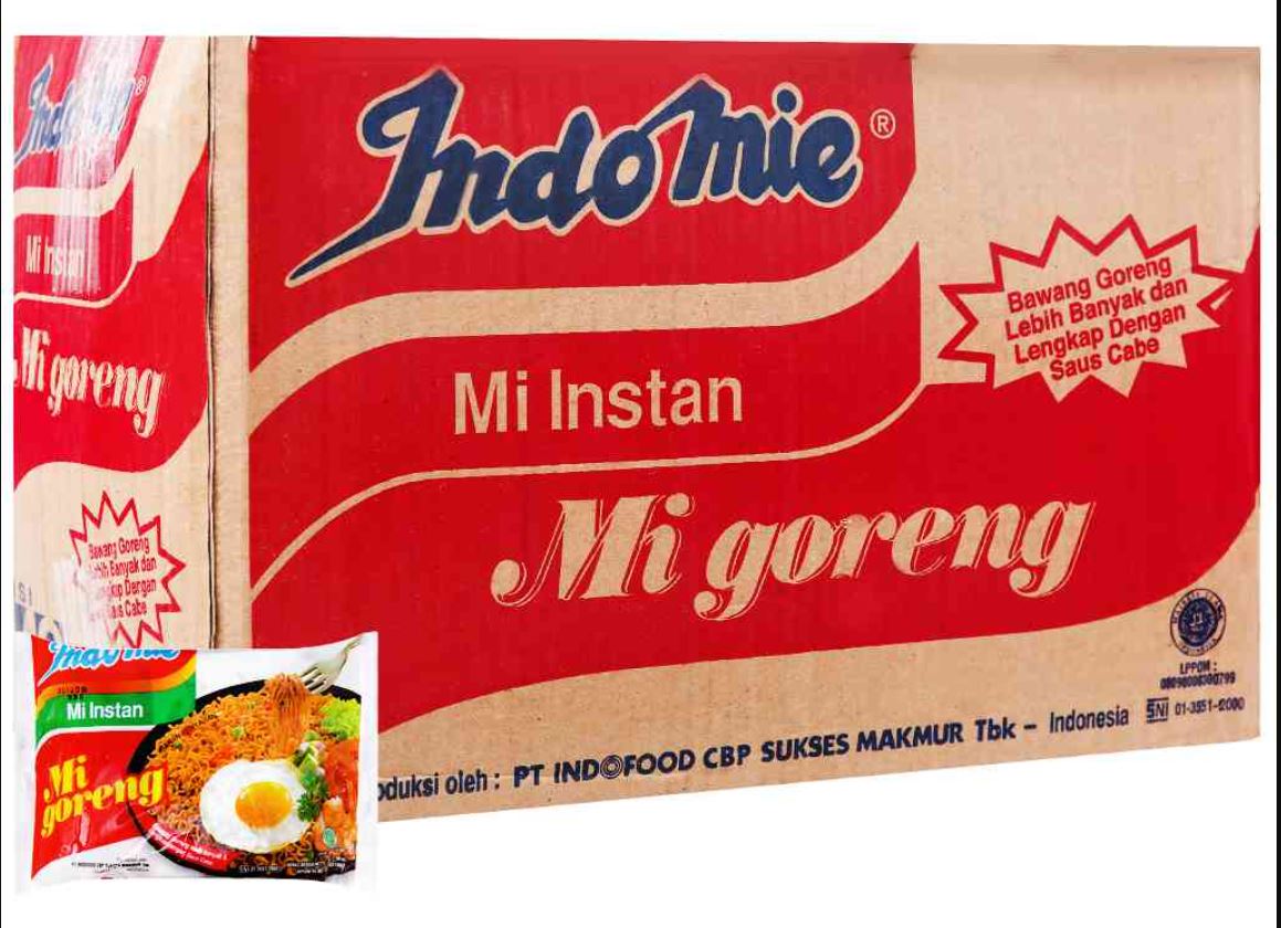 Mỳ trộn indomie 1 thùng 40 gói
