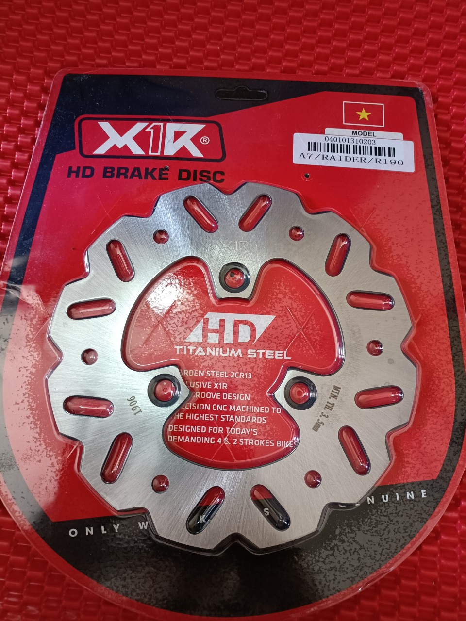 Đĩa Thắng Sau Raider Fi - Satria Fi X1R