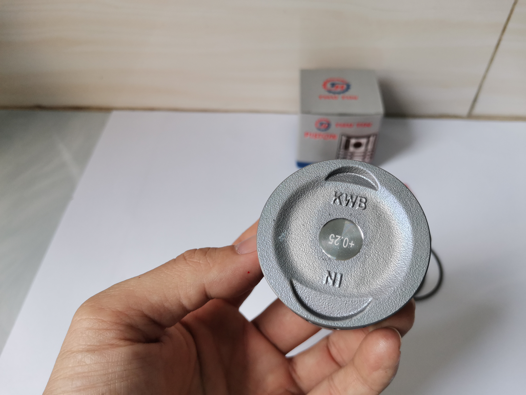 Bộ piston+bạc Wave S cao cấp cos 1 đến cos 2