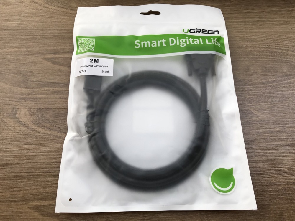 Cáp Chuyển Displayport To DVI 24+1 Dài 2m Ugreen 10221
