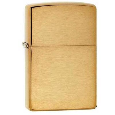 Bật lửa zippo vỏ dày 168 - zippo armor brushed brass 168