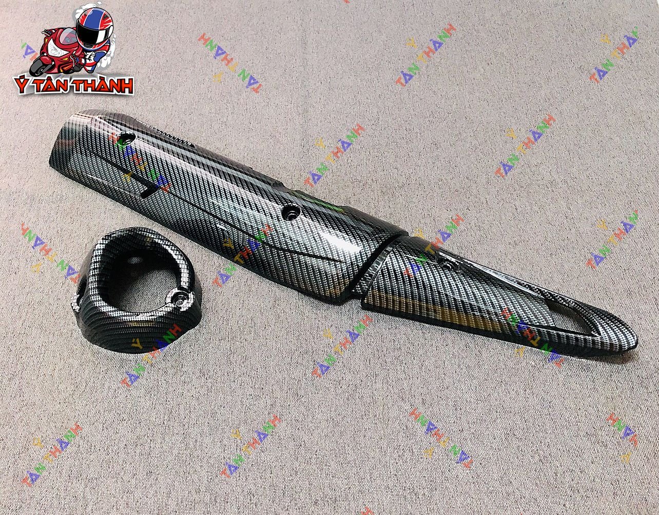 Ốp Pô Exciter 150 Cacbon