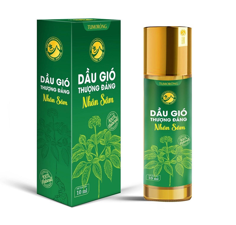 dầu gió thượng đẳng nhân sâm cao ngọc linh 10ml