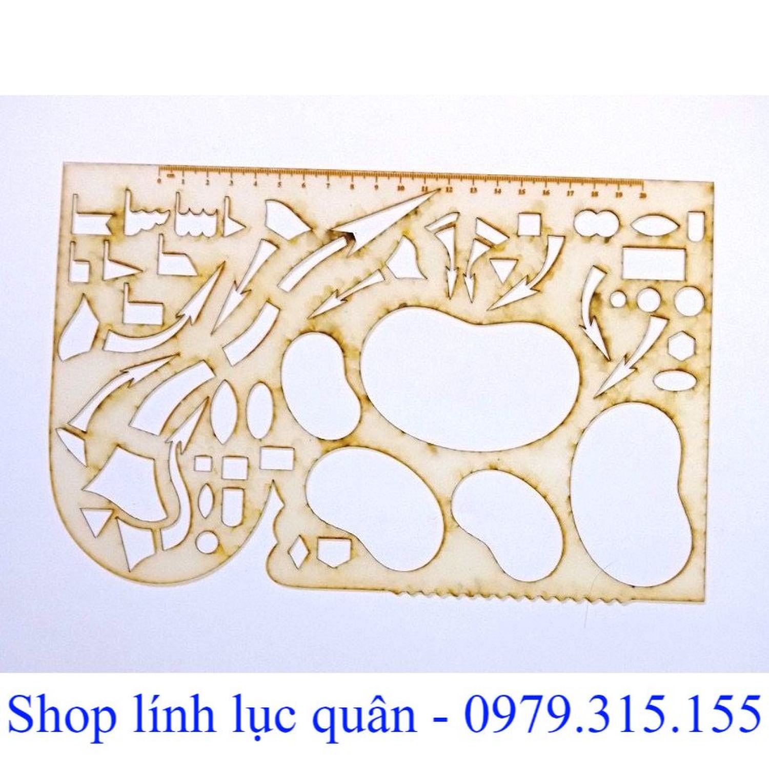 Thước chỉ huy tham mưu mẫu 3