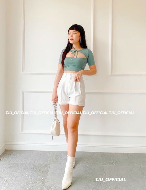 Quần short nữ, Quần sooc nữ gập gấu
