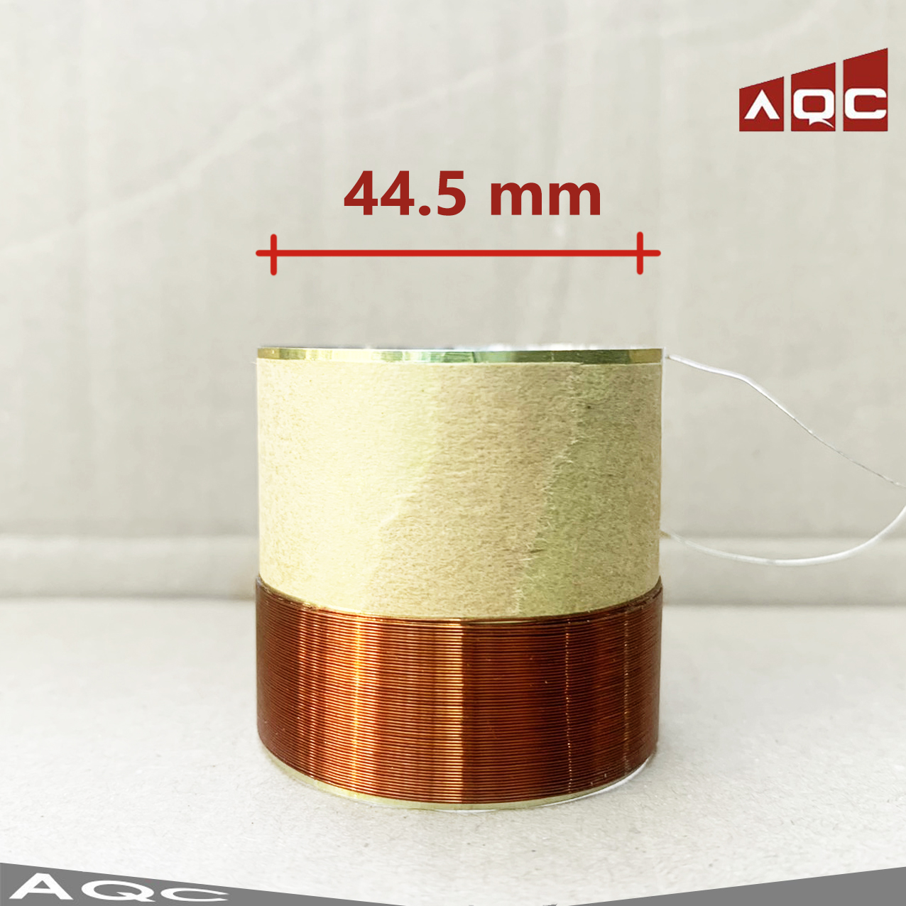 Coil loa 44.5 mm 2 lớp loại đẹp dây đồng - côn loa 44.5 dây đồng