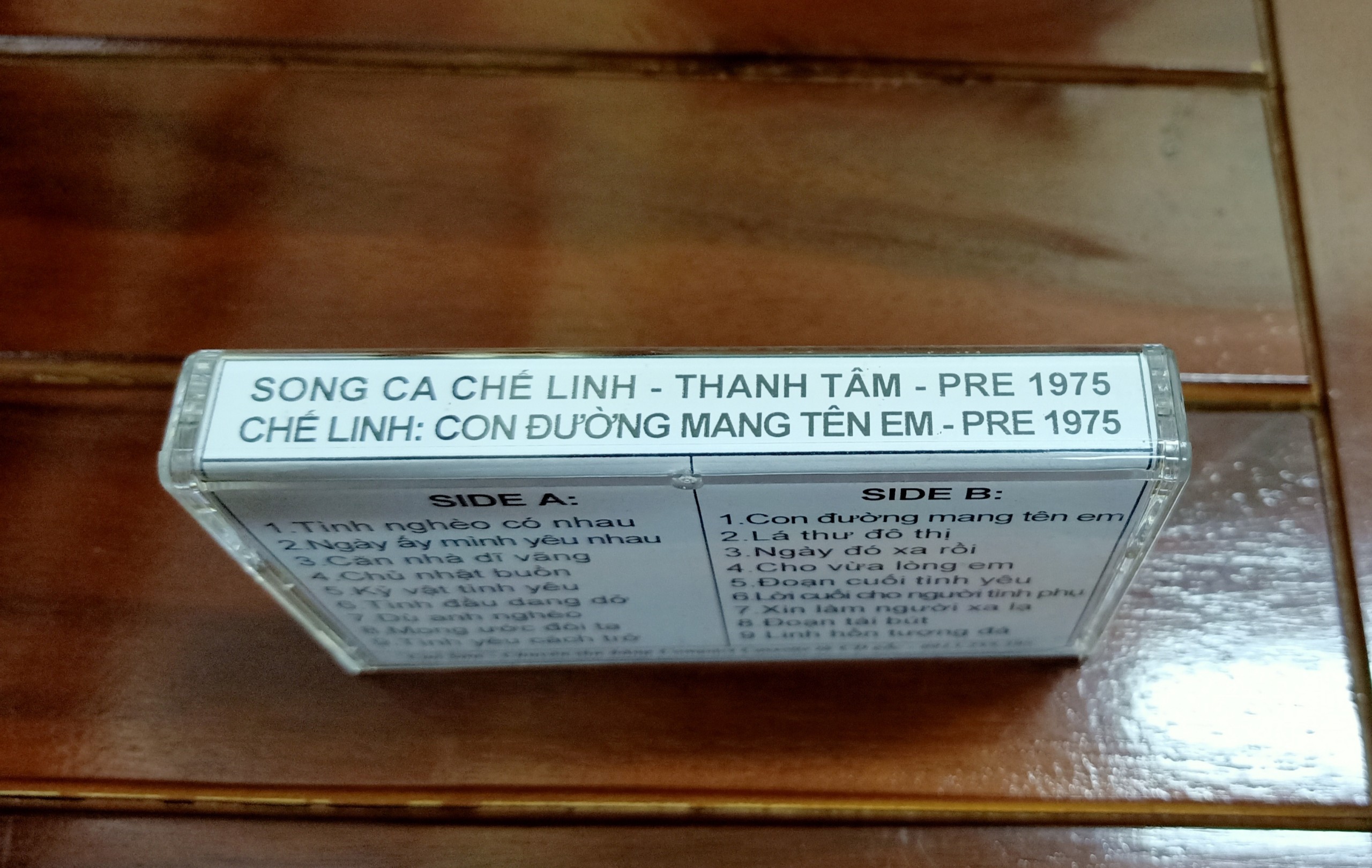BỘ 10 BĂNG CASSETTE PRE 1975 (SET 3)