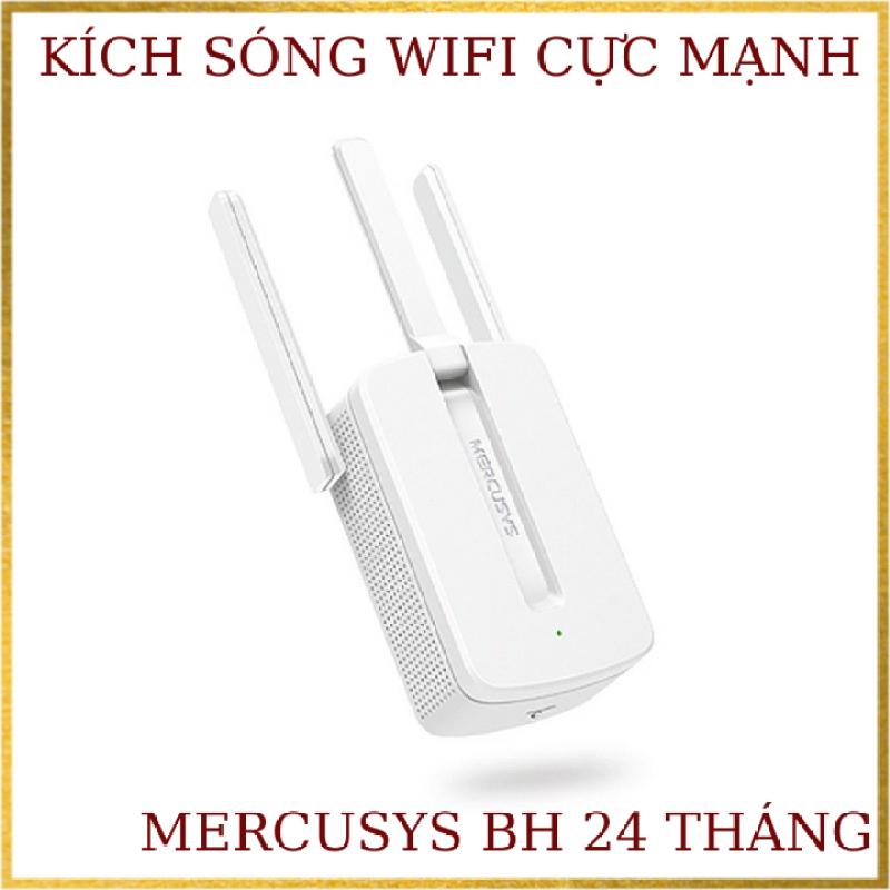 Bộ kích sóng wifi Mercusys MW300re 300Mbps 3 râu cực mạnh  bản quốc tế tiếng anh- BH 1 năm ,Kich wifi,cục hút wifi,kích sóng wifi,VDH STORE