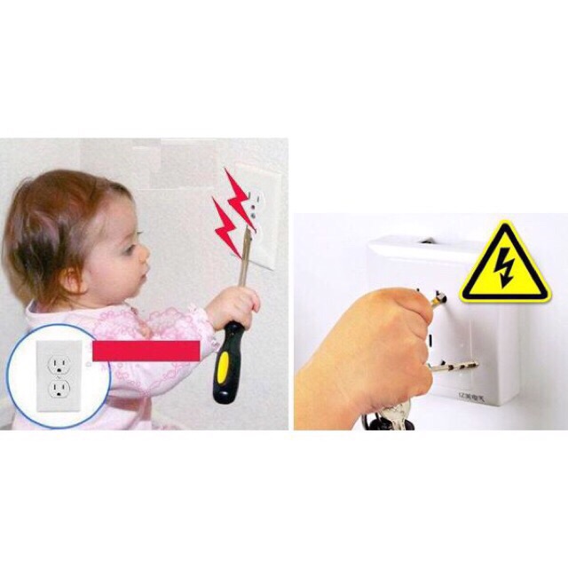 Combo 5 Nút Bịt Ổ Cắm An Toàn Cho Bé